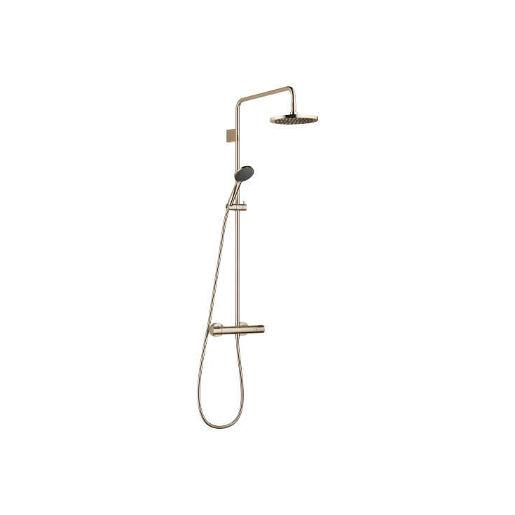 Shower pipe with shower thermostat with hand shower set FlowReduce - Set containing 2 articles