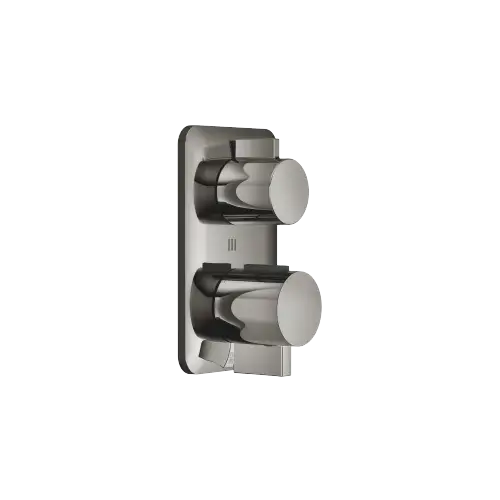 LISSÉ Concealed thermostat with three function volume control - Dark Chrome - 36 428 845-19 0010