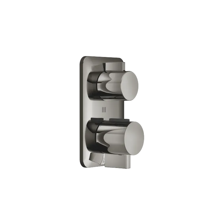 LISSÉ Concealed thermostat with three function volume control - Dark Chrome - 36 428 845-19 0010