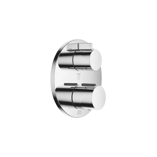 Concealed thermostat with three function volume control - Chrome - 36 427 970-00
