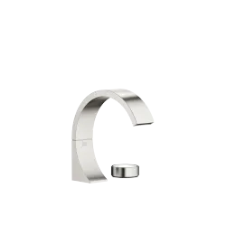 CYO Two-hole basin mixer without pop-up waste - Brushed Platinum - 29 218 811-06