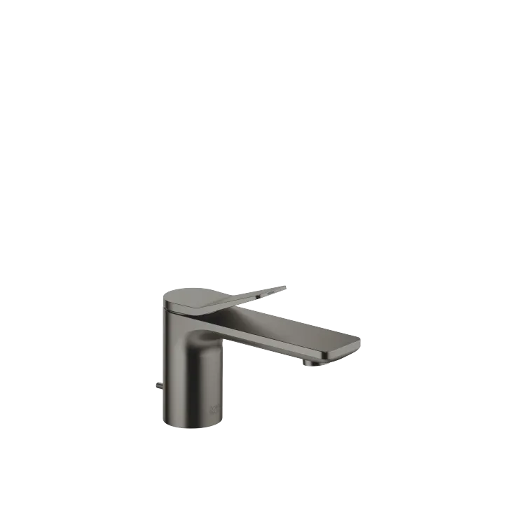LISSÉ Mitigeur monocommande de lavabo avec garniture d'écoulement - Dark Platinum brossé - 33 500 845-99