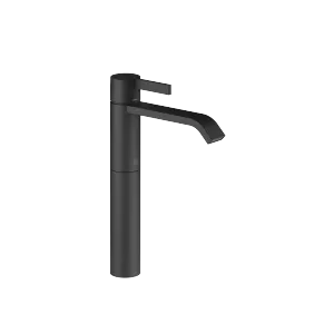 IMO Single-lever basin mixer with raised base without pop-up waste - Matte Black - 33 537 671-33