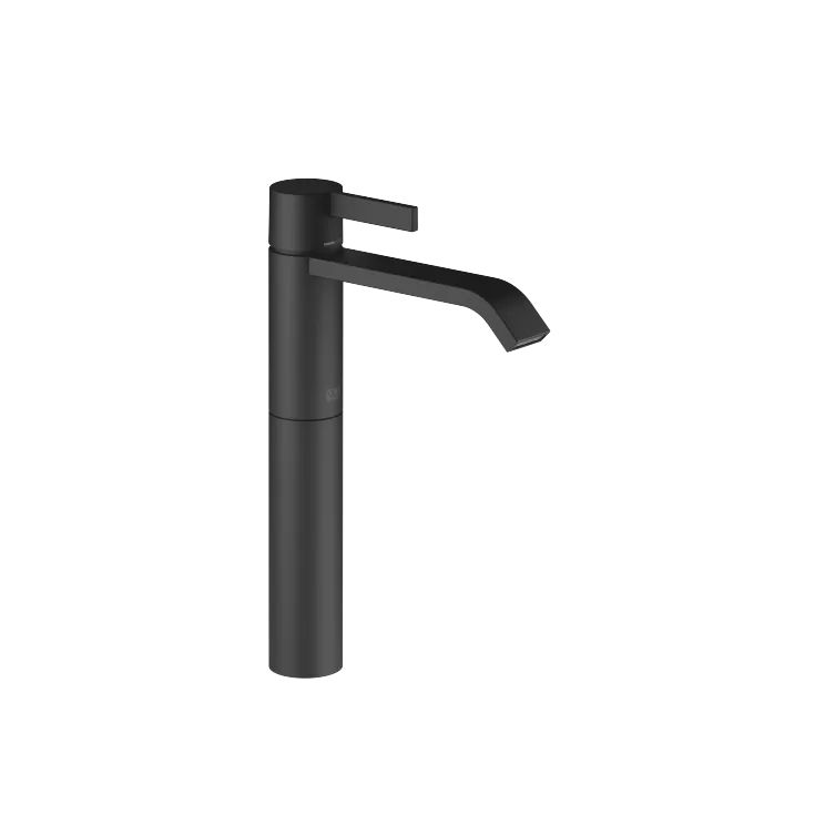 IMO Miscelatore monocomando lavabo con base rialzata senza piletta - Nero opaco - 33 537 671-33