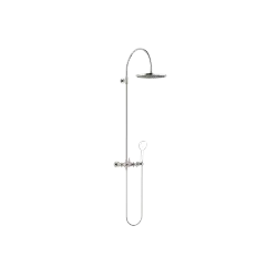 TARA Showerpipe with shower mixer without hand shower 300 mm - Platinum - 26 622 892-08 0050