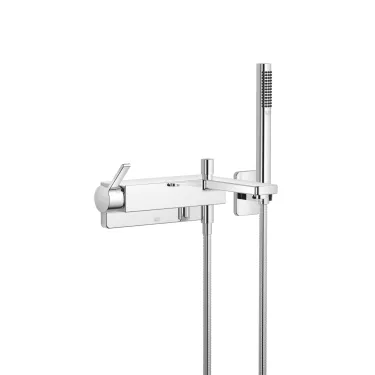 Single-lever bath mixer for wall mounting with hand shower set - 33 233 710-00