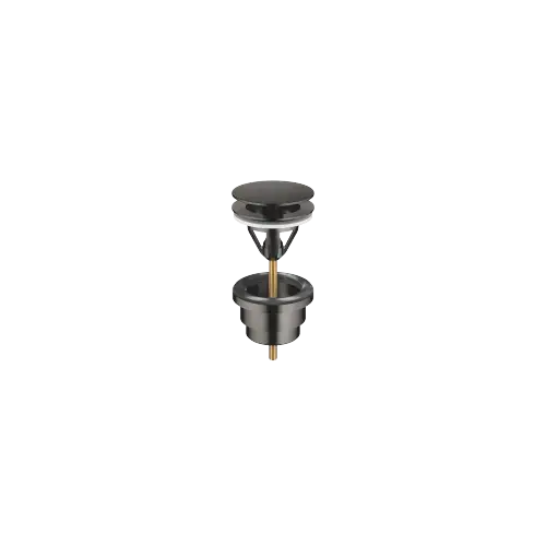 Basin Waste without press-closing 1 1/4" - Brushed Dark Platinum - 10 126 970-99