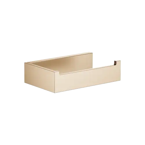 Tissue holder without cover - Brushed Champagne (22kt Gold) - 83 500 780-46