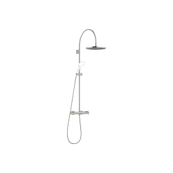 VAIA Colonne de douche avec thermostat de douche sans douchette - Platine brossé - 34 465 809-06