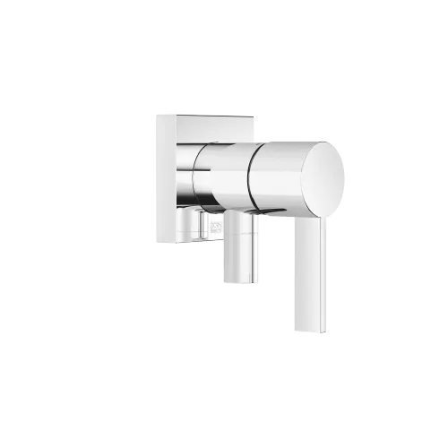 Concealed single-lever mixer with cover plate with integrated shower connection - Chrome - 36 046 970-00