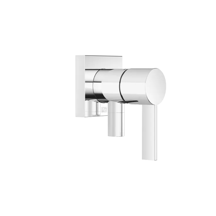 Concealed single-lever mixer with cover plate with integrated shower connection - Chrome - 36 046 970-00