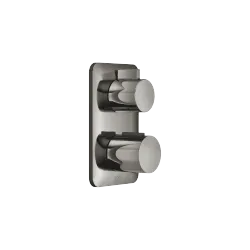 LISSÉ Concealed thermostat with two function volume control - Dark Chrome - 36 426 845-19