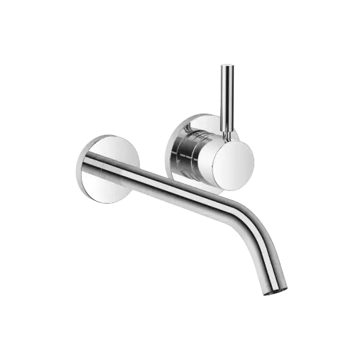 META Wall-mounted single-lever basin mixer without pop-up waste - Chrome - 36 861 660-00 0010