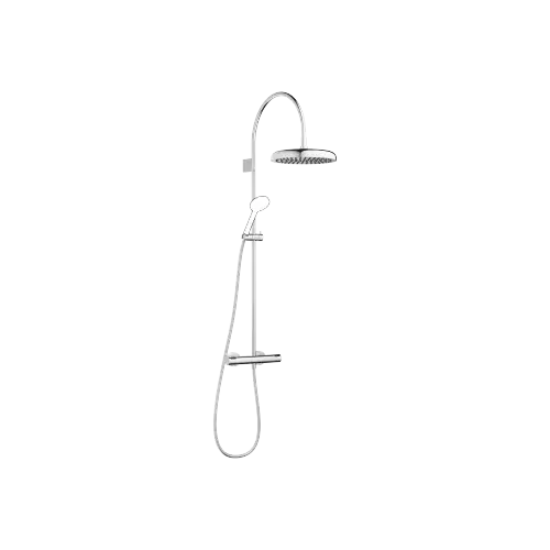 COYA Showerpipe with shower thermostat without hand shower 300 mm - Chrome - 34 465 404-00