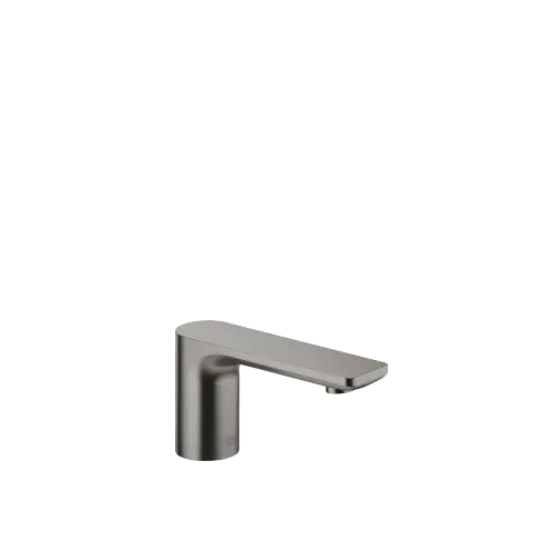 LISSÉ Bocca lavabo da piano senza piletta - Dark Platinum spazzolato - 13 700 845-99