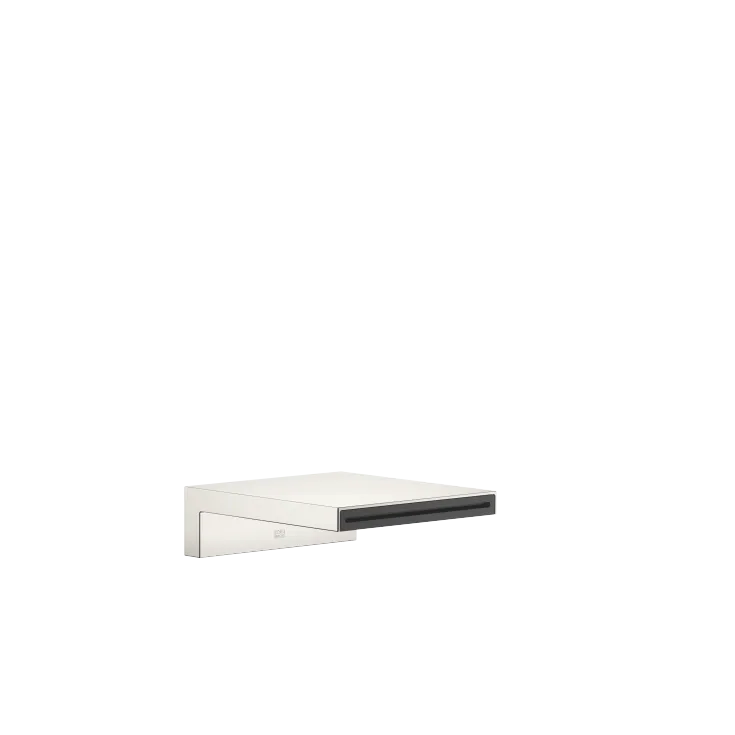 Bath cascade spout for wall mounting - Platinum - 13 430 740-08