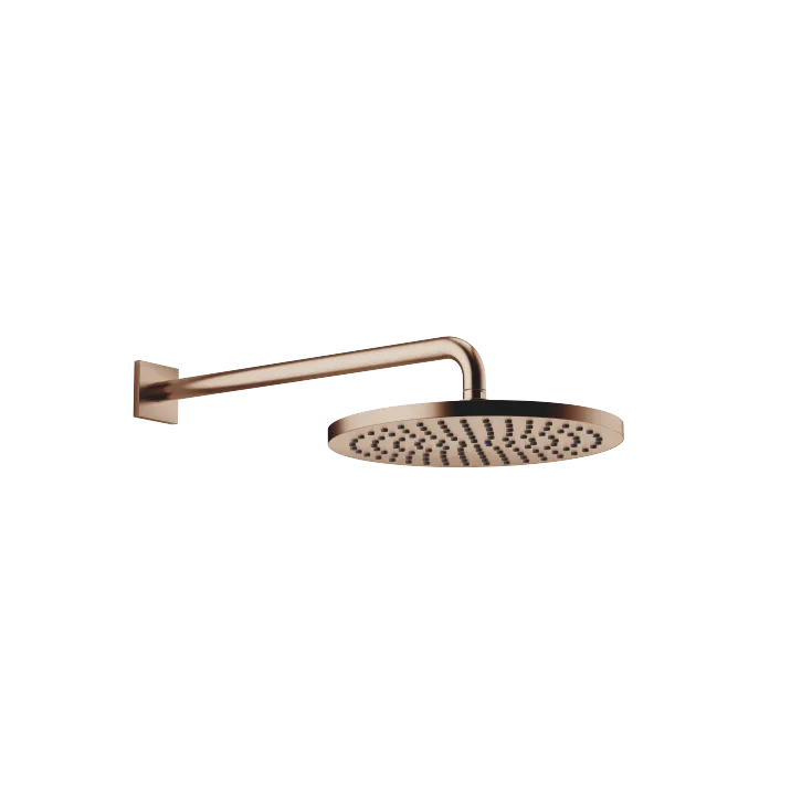 Regenbrause mit Wandanbindung 300 mm - Bronze gebürstet - 28 677 670-42