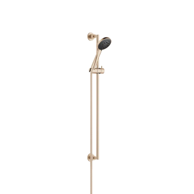 TARA Shower set - Brushed Champagne (22kt Gold) - Set containing 2 articles