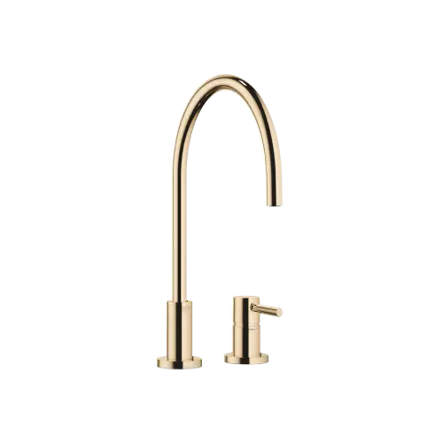 TARA Two-hole mixer with individual rosettes - Durabrass (23kt Gold) - 32 816 888-09 0010