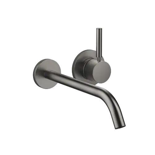 META Mitigeur monocommande de lavabo mural sans garniture d’écoulement - Dark Platinum brossé - 36 861 660-99 0010