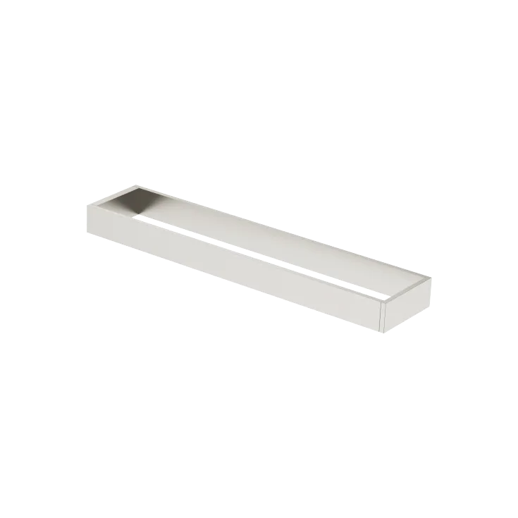 Towel bar in two parts non-swivel - Brushed Platinum - 83 210 780-06