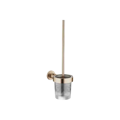 TARA Toilet brush set , wall model - Brushed Champagne (22kt Gold) - 83 900 892-46