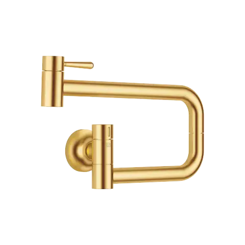 VAIA POT FILLER rubinetto acqua fredda con bocca girevole - Ottone spazzolato (Oro 23k) - 30 805 809-28