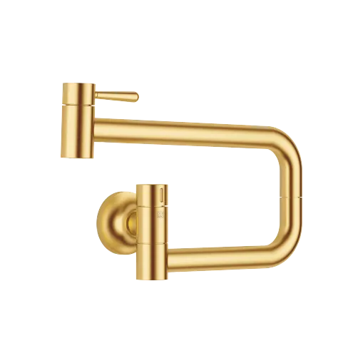 VAIA POT FILLER Cold-water valve - Brushed Durabrass (23kt Gold) - 30 805 809-28