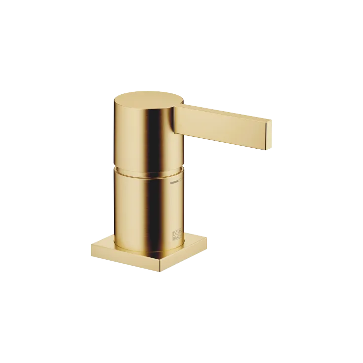 Monomando de bañera para borde de bañera - Latón cepillado (Oro 23k) - 29 300 670-28