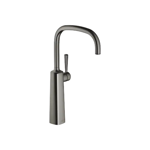 COYA Waschtisch-Einhandbatterie mit erhöhtem Standfuß ohne Ablaufgarnitur - Dark Chrome - 33 534 404-19