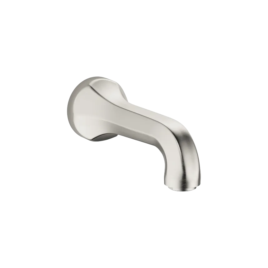 MADISON Bath spout for wall mounting - Brushed Platinum - 13 801 380-06