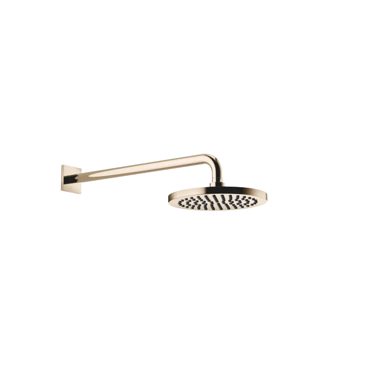 Rain shower with wall fixing 220 mm - Champagne (22kt Gold) - 28 649 670-47