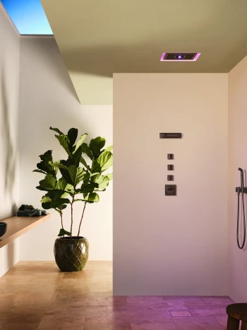 Premium design Regendusche puristisch