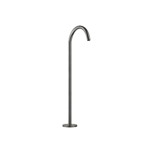META Bath spout without diverter for free-standing assembly - Brushed Dark Platinum - 13 672 661-99