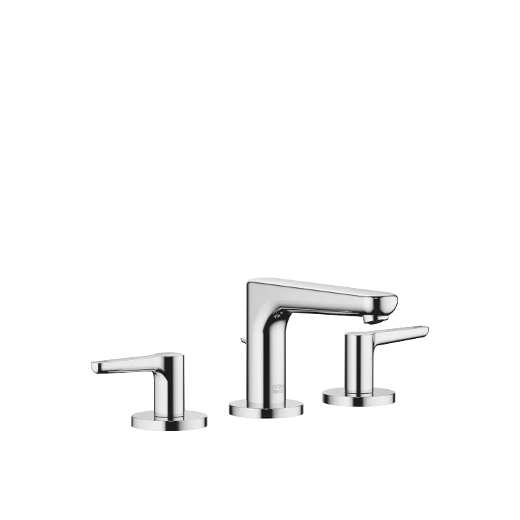 DORNBRACHT YAMOU Three-hole lavatory mixer with drain - Chrome - 20 713 831-00 0010