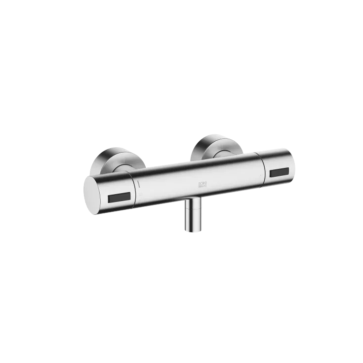EDITION PRO Shower thermostat for wall mounting - Brushed Chrome - 34 442 626-93