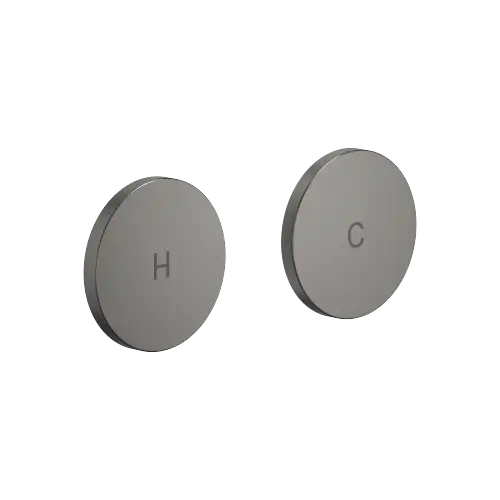 CYO Handle insert set H&C - Brushed Dark Platinum - 11 285 811-99