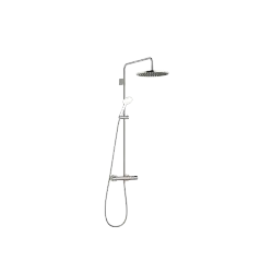 Showerpipe with shower thermostat without hand shower 300 mm - Platinum - 34 465 979-08 0070
