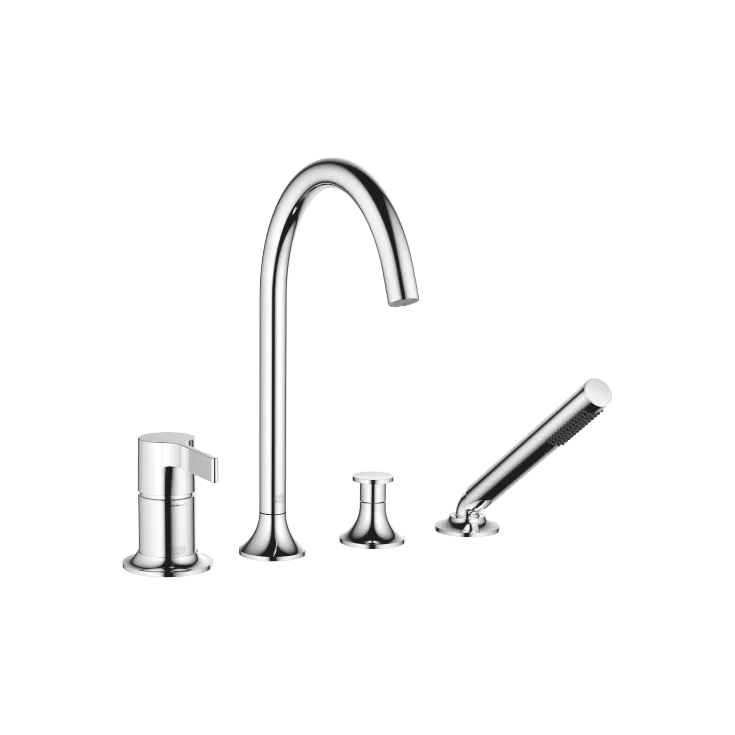 VAIA Bath shower set for bath rim or tile edge installation - Chrome - 27 632 809-00 0050