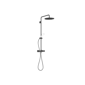 Colonne de douche avec thermostat de douche sans douchette - Noir mat - 34 460 979-33