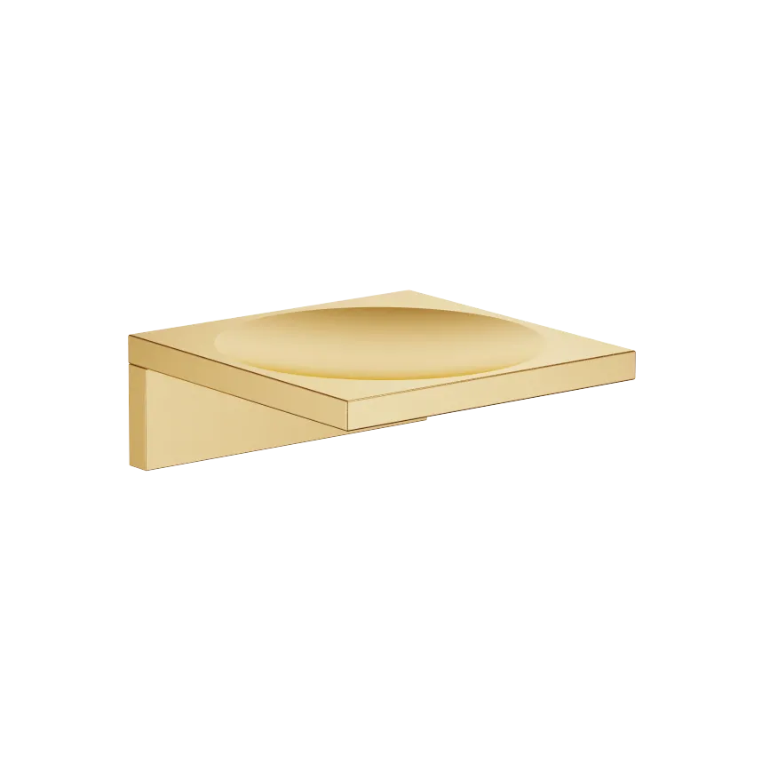 Soap dish wall model - Brushed Durabrass (23kt Gold) - 83 410 780-28