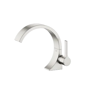 CYO Single-lever basin mixer with pop-up waste - Brushed Platinum - 33 505 811-06