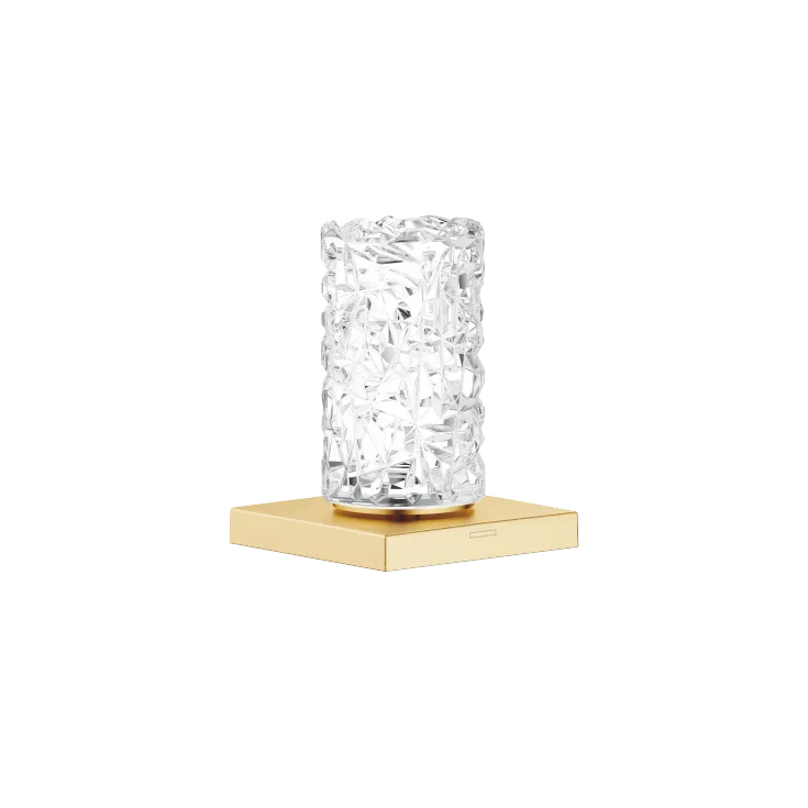 Manilla Glass Design ICE medium - Latón cepillado (Oro 23k) - XV-01 4980