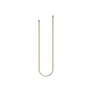 Metal shower hose 1/2" x 1/2" x 1750 mm - Durabrass (23kt Gold) - 28 204 970-09
