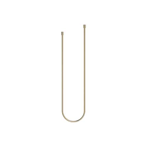 Flexible métallique de douche 1/2" x 1/2" x 1750 mm - Laiton (Or 23cts) - 28 204 970-09