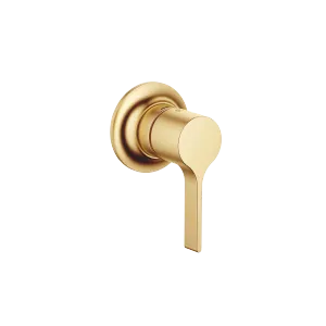 VAIA Concealed single-lever mixer with cover plate - Brushed Durabrass (23kt Gold) - 36 060 809-28