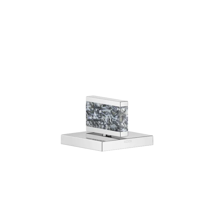 Manilla Nature Squared Black Agate Ariel - Cromo - XV-01 4618