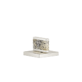 Handle Nature Squared Eggshell Snakeskin Black - Platinum