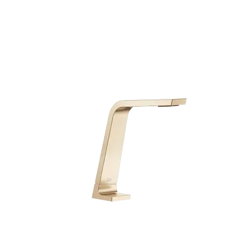 CL.1 Deck-mounted basin spout without pop-up waste - Brushed Champagne (22kt Gold) - 13 715 705-46