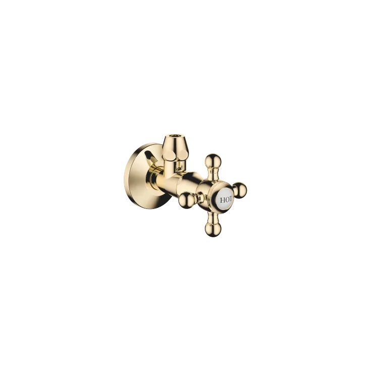MADISON Rubinetto di chiusura a squadra - Ottone (Oro 23k) - 22 900 361-09